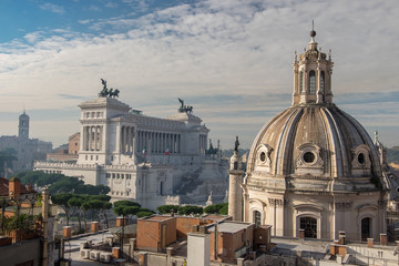 Obraz na płótnie Canvas Sights of Rome, Capitol Hill.