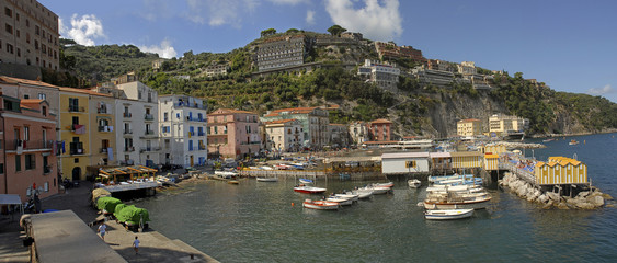 Sorrento, Marina Grande, a little fishermen's village.