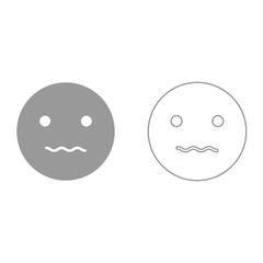 Smiley it is black icon .