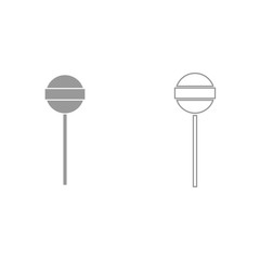 Lollipop  it is black icon .