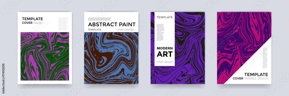 Poster marble texture or abstract color paint splash design for cover background or banner, poster and maga