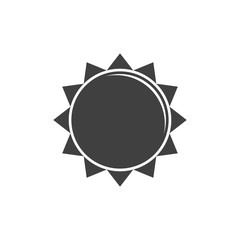 Sun vector icon