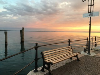 Fototapeta premium Lazise sea