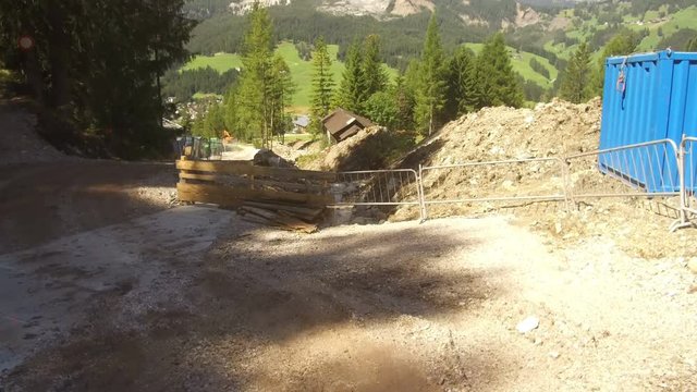 pov, tractor cab, work in progress, Alta Badia