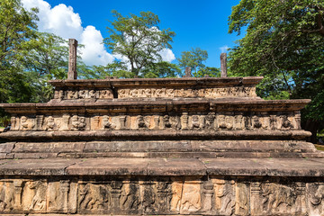 Ruins of Audience Hall in Polonnaruwa