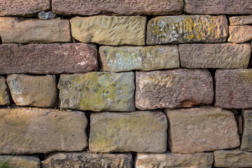 Sandsteinmauer