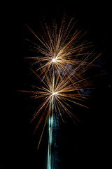 Fototapeta premium Firework at night
