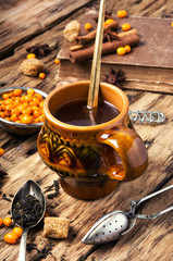tea with sea-buckthorn