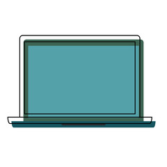 laptop  vector illustration