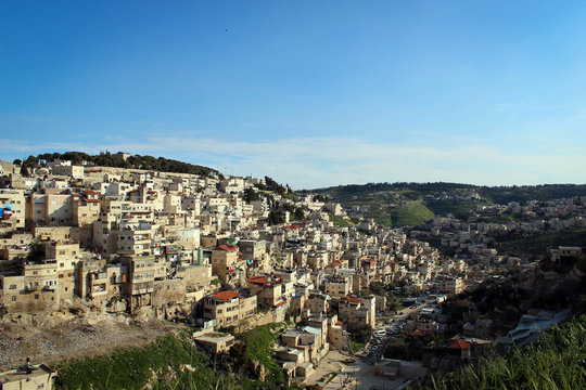 Residential area, Jerusalem, Israel