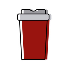 Coffee to go icon vector illustration graphic design