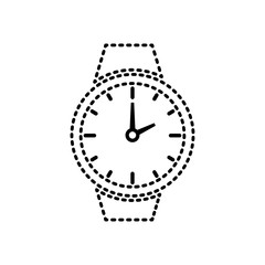 wristwatch sticker  vector illustration