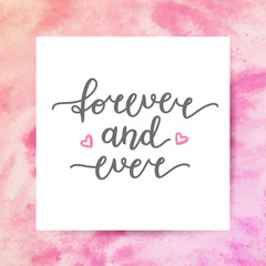 forever and ever