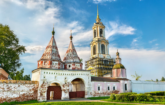 Rizopolozhensky monastery in Suzdal, Vladimir region, the Golden Ring of Russia