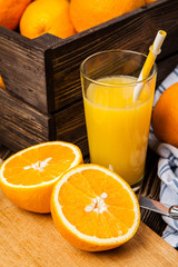 Fresh orange juice