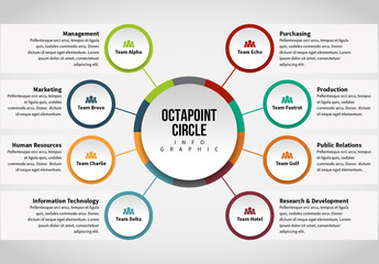 Circle Chain Infographic 12
