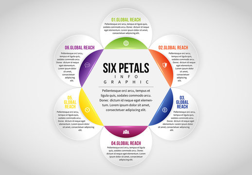 Linked Circle Cluster Infographic 8