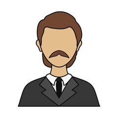 man job vector illustration