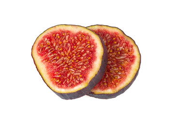 figs isolated on white