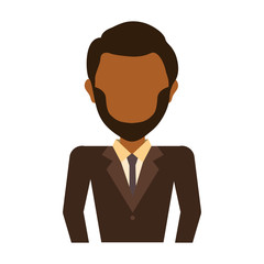 businessman  avatar vector illustration