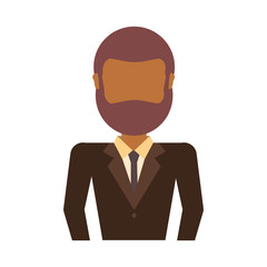 executive man  avatar vector illustration