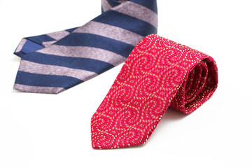 カラフルなネクタイ