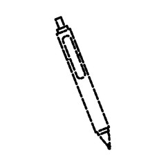 Office pen isolated icon vector illustration graphic design