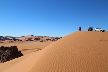 Fototapeta na wymiar Sahara Of Algeria