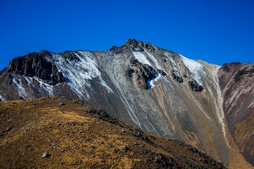 Mountains at Nevado de Toluca in Mexico