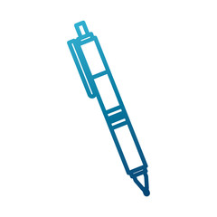 Office pen isolated icon vector illustration graphic design