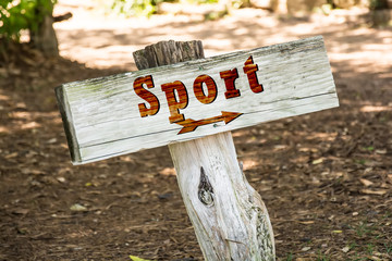 Schild 263 - Sport