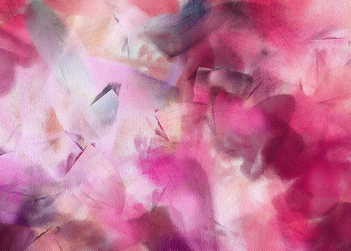Abstract texture. Floral background. Painted on canvas watercolor artwork. Digital hand drawn art. Modern artistic work. Good for printed pictures, design postcard, posters and wallpapers.