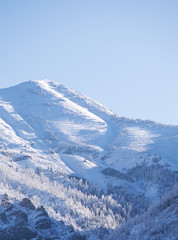 Snowy Wasatch Mountains Utah