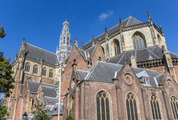 St. Bavo church in the center of Haarlem