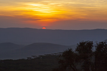 Ngorongoro Sunset