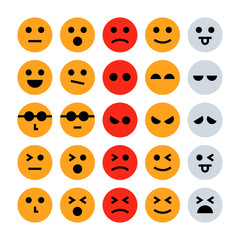 Emoji Flat Icons V1
