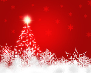 クリスマス　クリスマスツリー　クリスマス背景