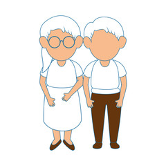 couple of grandparents icon
