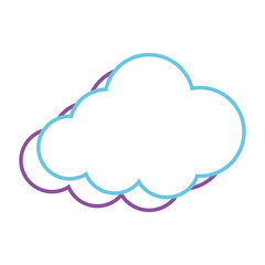 cloud vector illustration