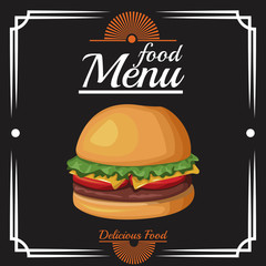 Food restaurant menu icon vector illustration graphic design