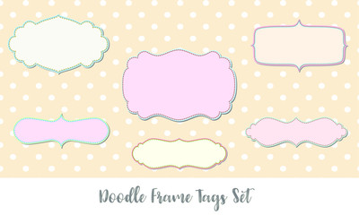 Doodle Frame Tags