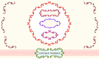 Vintage Frame Borders