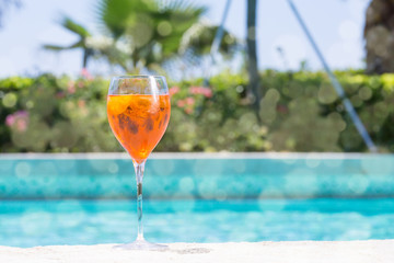 Glass of Aperol Spritz