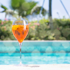 Glass of Aperol Spritz