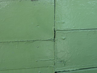 wooden board with oil paint