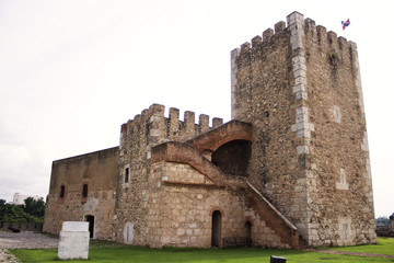 Fototapeta na wymiar Ozama Fortress in Santo Domingo