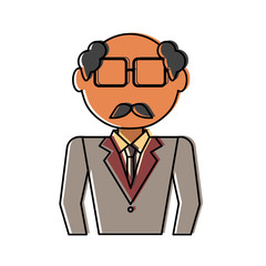 man professional vector illustration