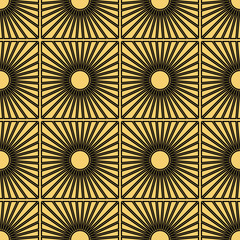 Art Deco seamless pattern.decoration ornament.