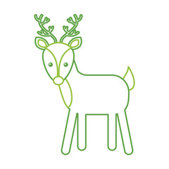 christmas cute winter reindeer decoration