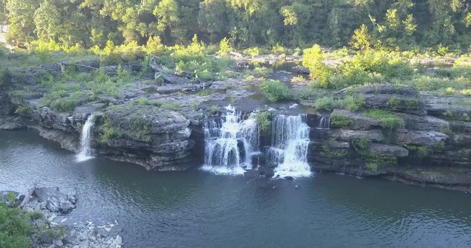 Tennessee waterfalls river trees